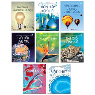 Sách - Science Encyclopedia - Bách khoa thư về khoa học - bộ 8 cuốn - có mã lẻ