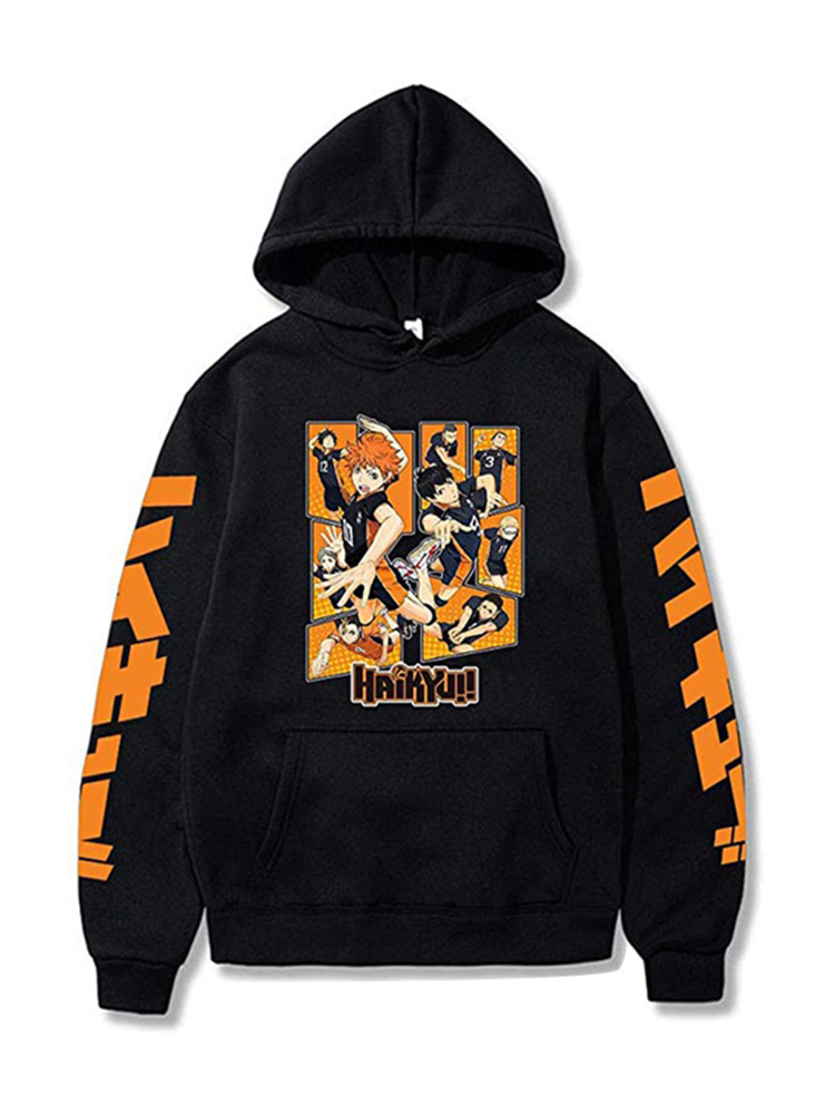 Áo Hoodie Tay Dài In Hình Anime 3d Cá Tính Cho Nam | BigBuy360 - bigbuy360.vn