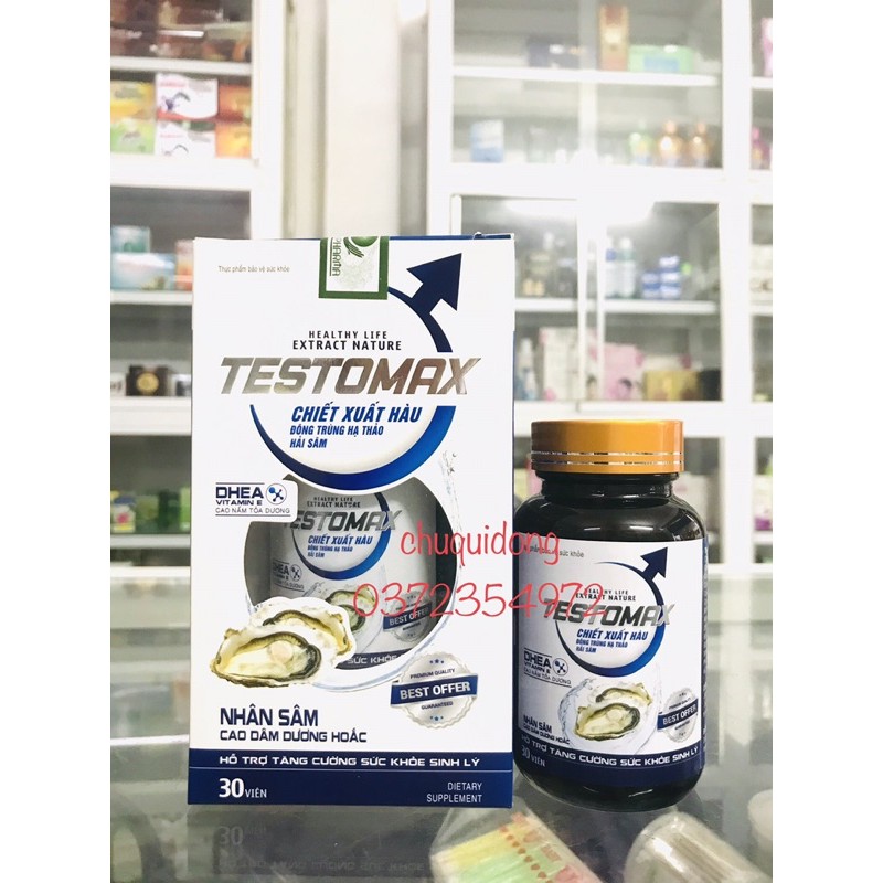 Hàu biển Testomax tăng cường sinh lý💝 kéo dàu cuộc yêu
