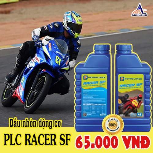 Dầu động cơ xe máy chất lượng cao PLC RACER SF 800ml