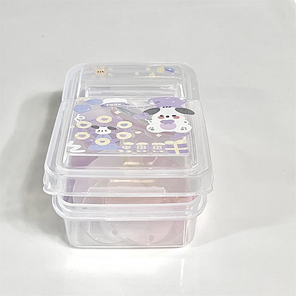 Hộp nhựa trong suốt đựng sleeve | Tiny Strawee