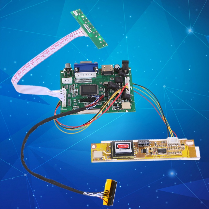Bộ bảng mạch điều khiển màn hình LCD HDMI DVI VGA KYV-N5 V3 CHO 15.4 inch LP156WH1 LTN156AT01 1280X800 chuyên dụng