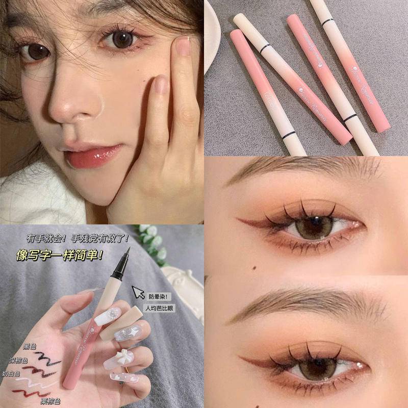 Bút Kẻ Mắt Nước Màu Đen Khô Nhanh Chống Nước Chống Nhòe Lâu Trôi