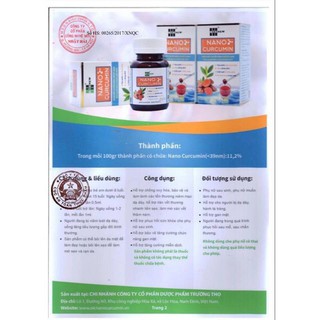 Dung dịch Nano Curcumin OIC - Công ty Nhật Hải