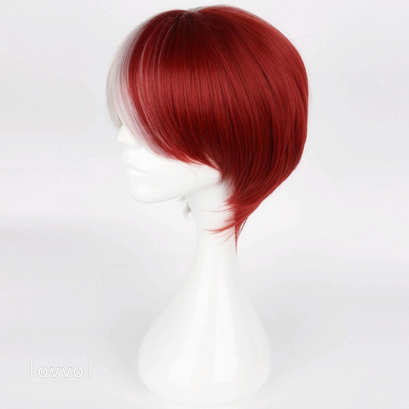 Tóc Giả Hóa Trang Nhân Vật Anime Akademia Shoto Todoroki