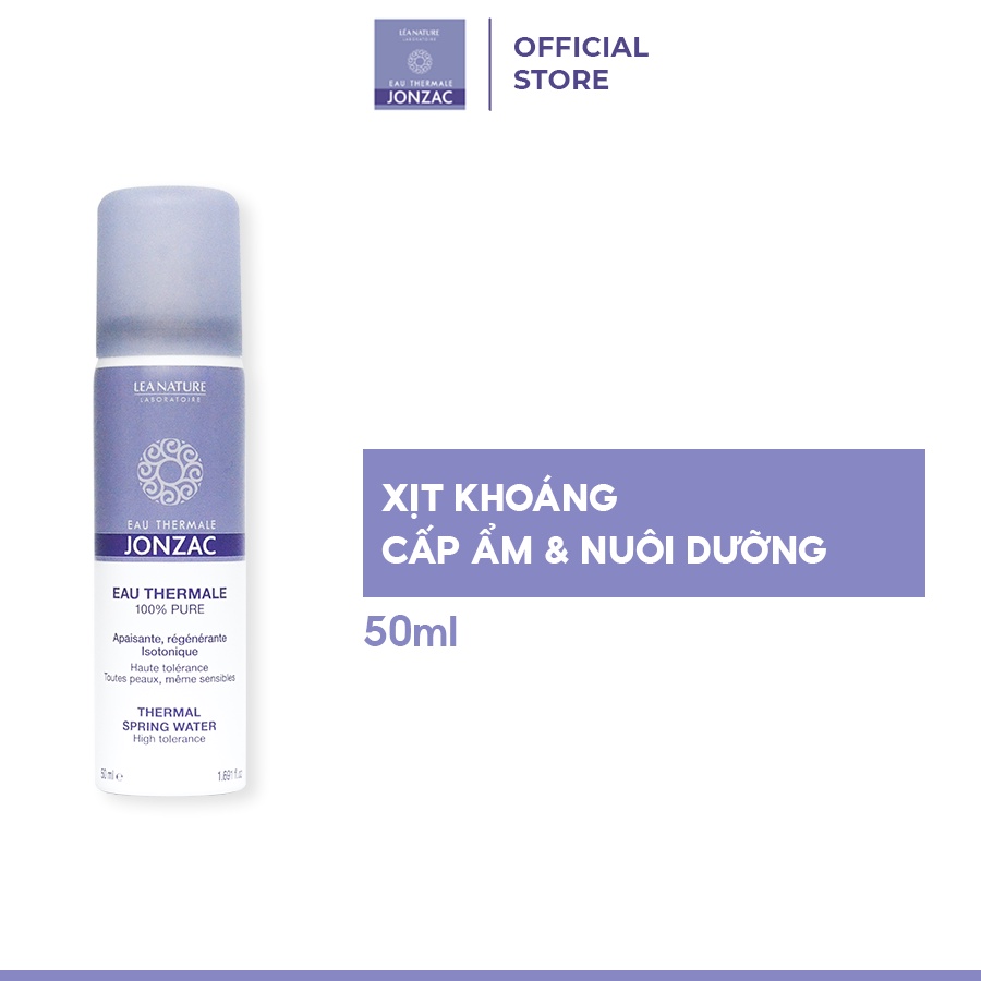 Xịt Khoáng Cấp Ẩm Và Nuôi Dưỡng Da Eau Thermale Jonzac Thermal Spring Water 50ml