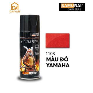Chai sơn xịt Samurai - 1108 màu đỏ Yamaha