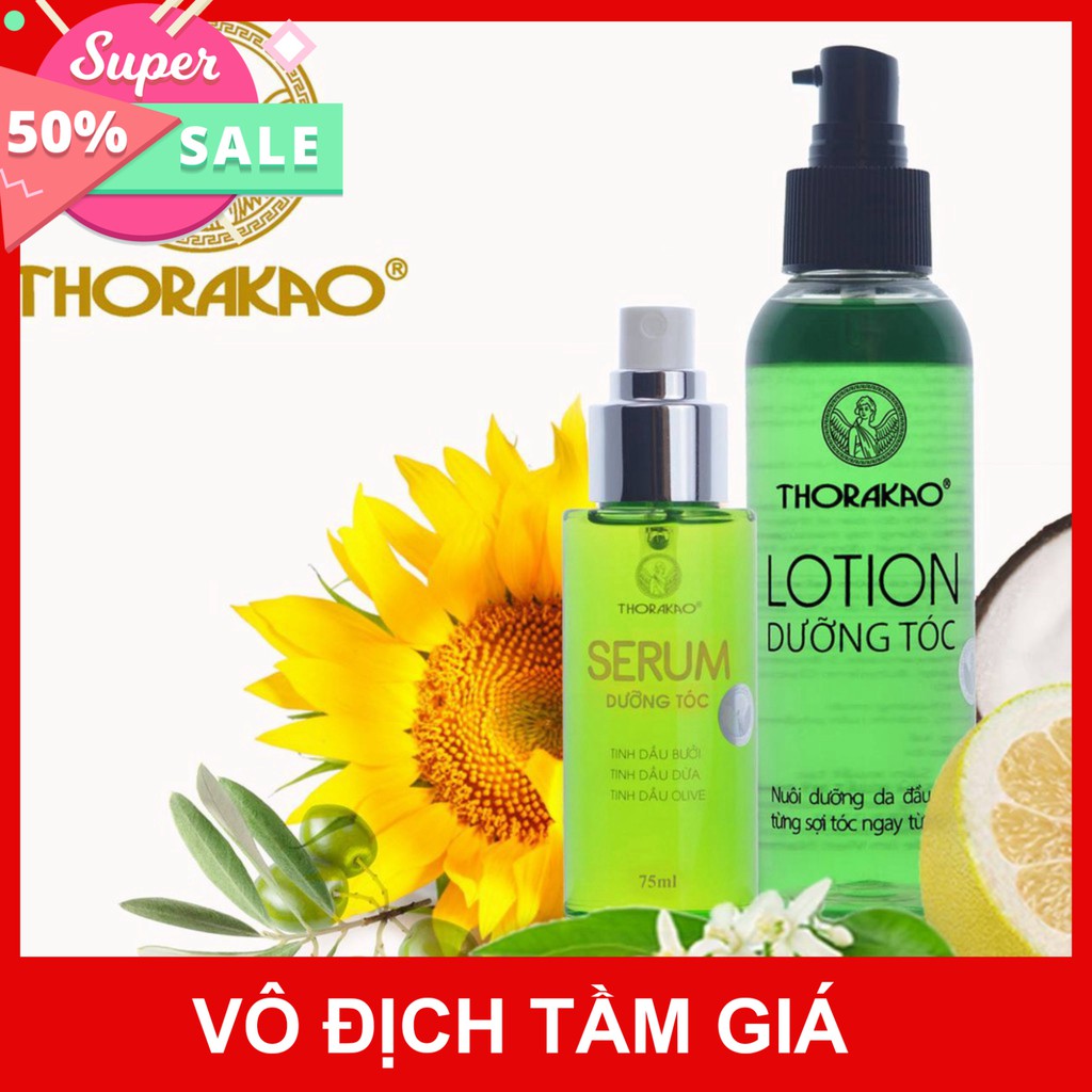 LOTION DƯỠNG TÓC THORAKAO 150ML (TINH DẦU BƯỞI) – Hỗ trợ ngăn ngừa rụng tóc