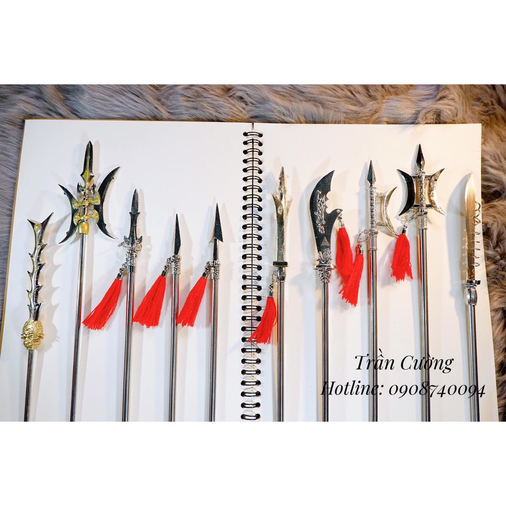 Mô hình móc khóa v.ũ kh.í thu nhỏ 1/6