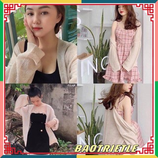 Áo khoác cadigan len mỏng baotrietle