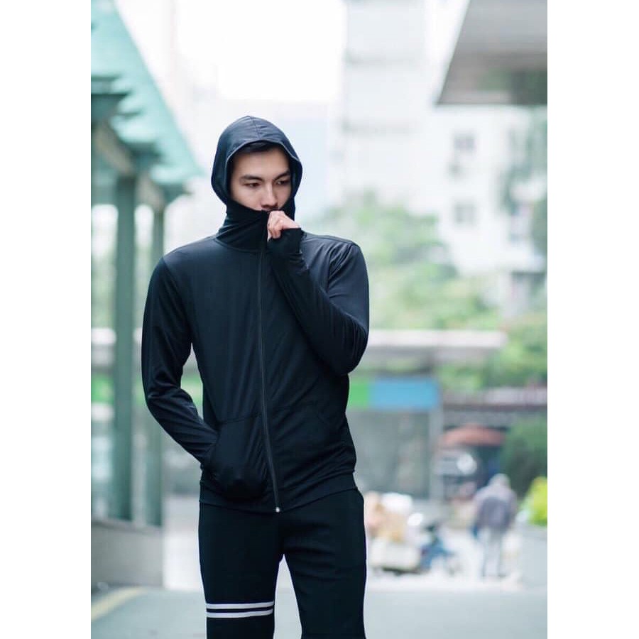 Áo Khoác Chống Nắng Dáng Vừa Chất Mịn Chống Tia Cực Tím Phong Cách Hàn Quốc