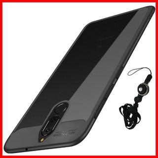 Ốp điện thoại pc cứng thiết kế trong suốt cho huawei mate 10 pro nova 2i lite y9 2018