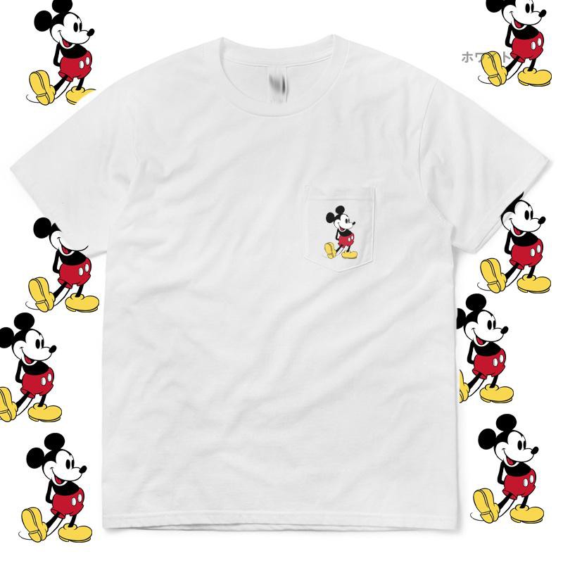 ÁO THUN UNI TÚI NGỰC MICKEY 100% COTTON TREND HÈ 2020