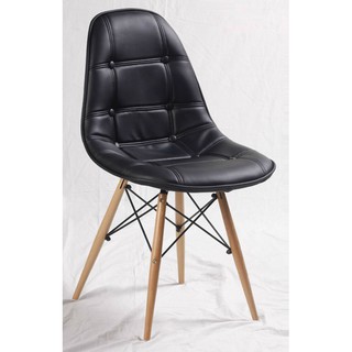 GHẾ ĐỆM EAMES BỌC DA CÚC nhập khẩu (gh04)