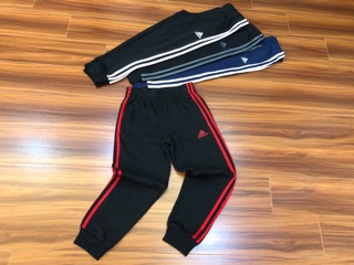 Quần jogger nỉ 3 sọc