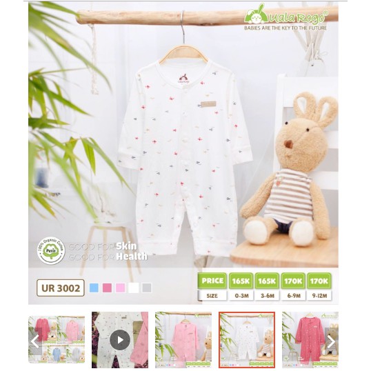 Body không tất petit 5 màu Uala Rogo