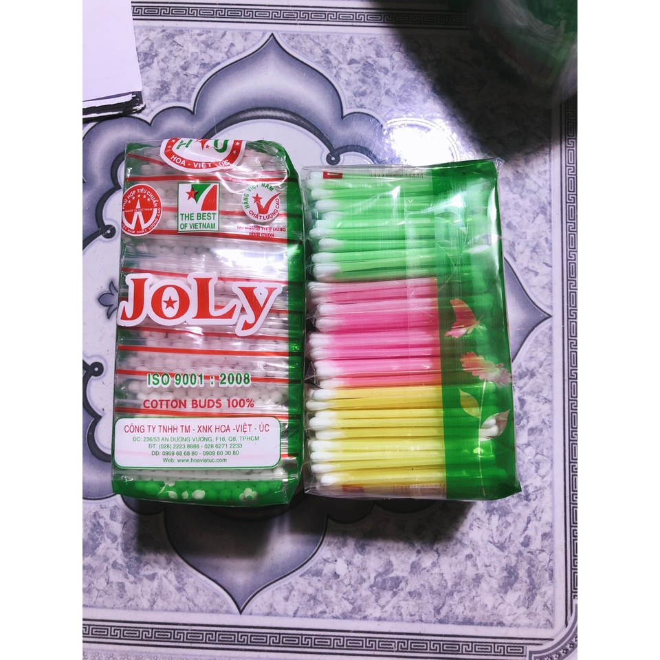 tăm bông ráy tai lốc 12 gói JOLY