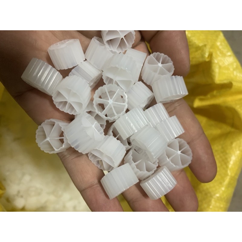 Hạt lọc Kaldnes gói 100,200,300,500gram dùng