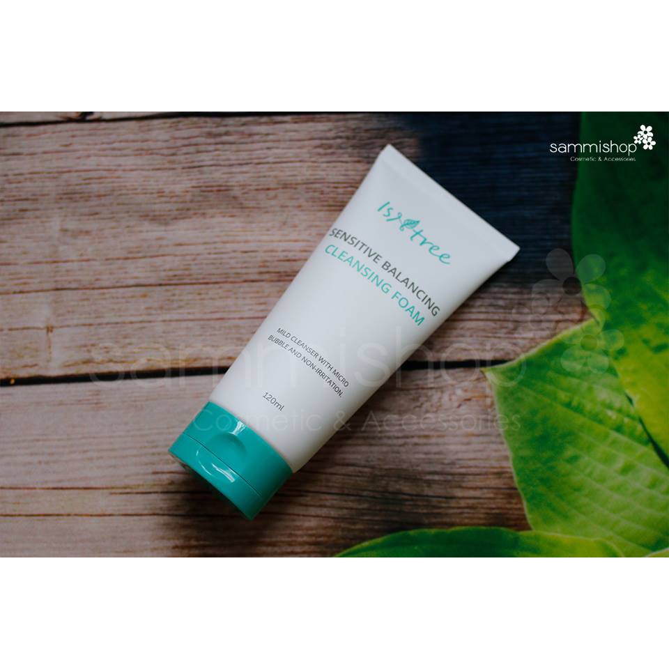 Sữa rửa mặt Isntree SENSITIVE BALANCING CLEASING FOAM