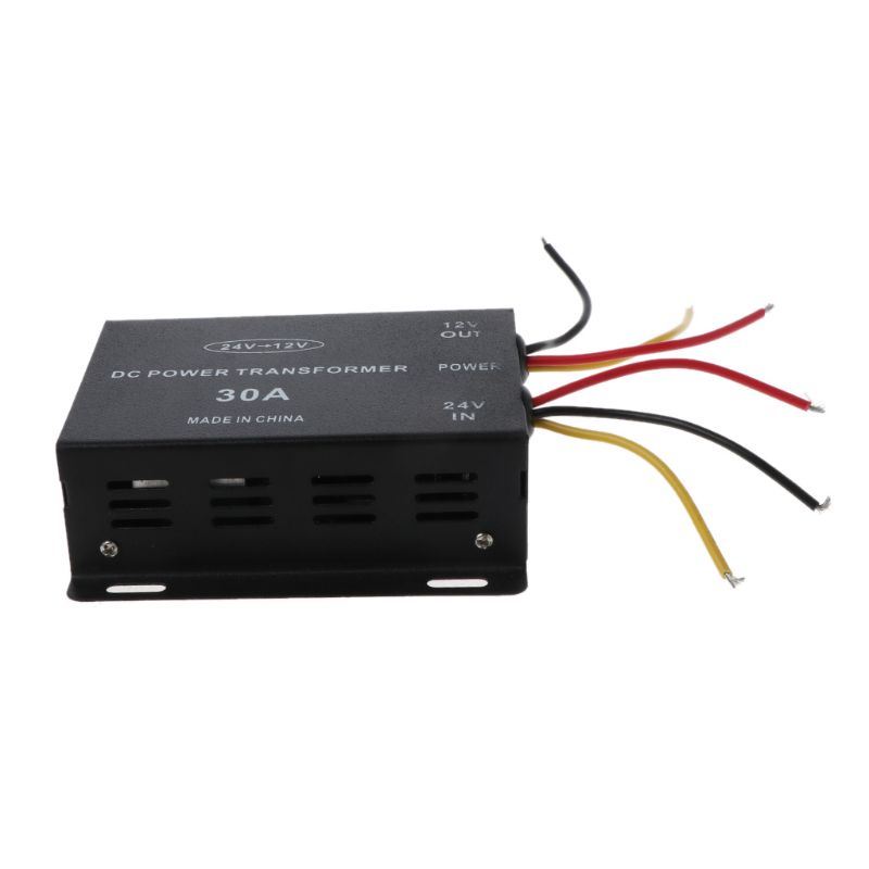 Bộ Chuyển Đổi Nguồn Điện Từ 24V Sang 12V 10/15/20/25/30A Chuyên Dụng Cho Xe Hơi