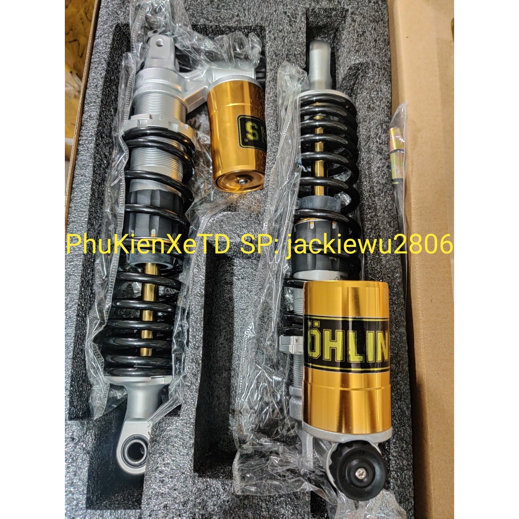 Phuộc Ohlins bình dầu dưới gắn AB NVX PCX NOUVO 5 6...