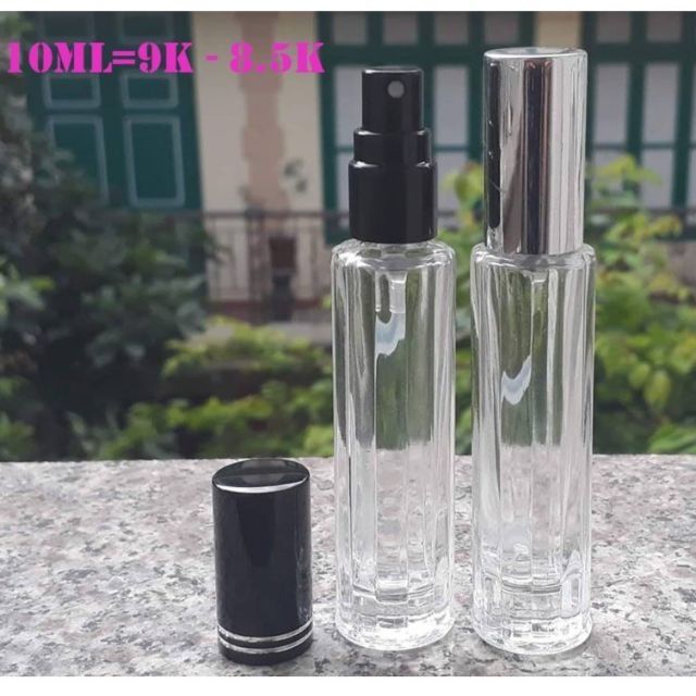 CHAI CHIẾT NƯỚC HOA SỌC 10ML ( LỌ CHIẾT NƯỚC HOA)