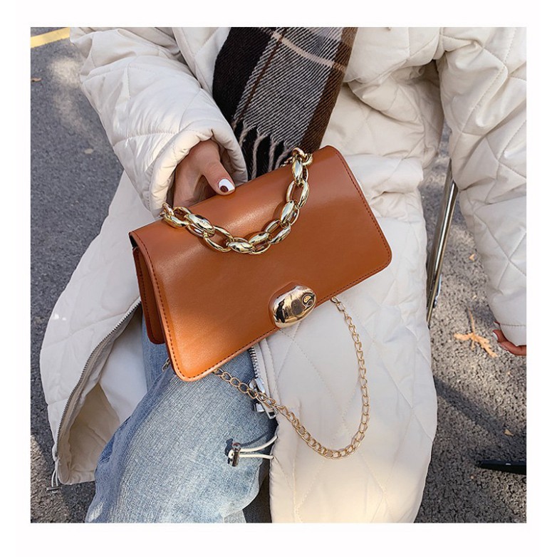 Túi xách nữ, túi đeo chéo da trơn khóa tròn thời trang Hàn Quốc siêu xinh TX28 - Túi xách Chip Xinh | BigBuy360 - bigbuy360.vn