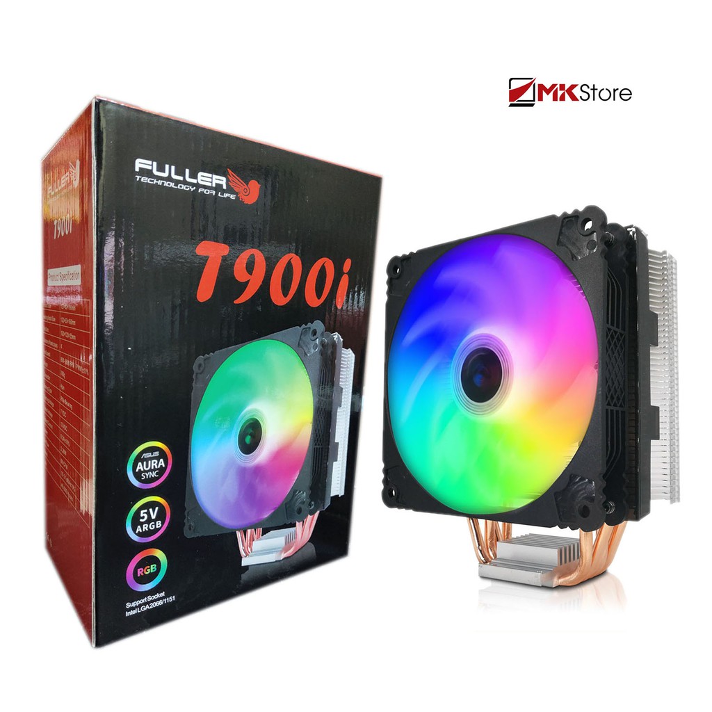 Tản nhiệt khí Fuller T900i LED A-RGB / RGB (Sync / Auto)