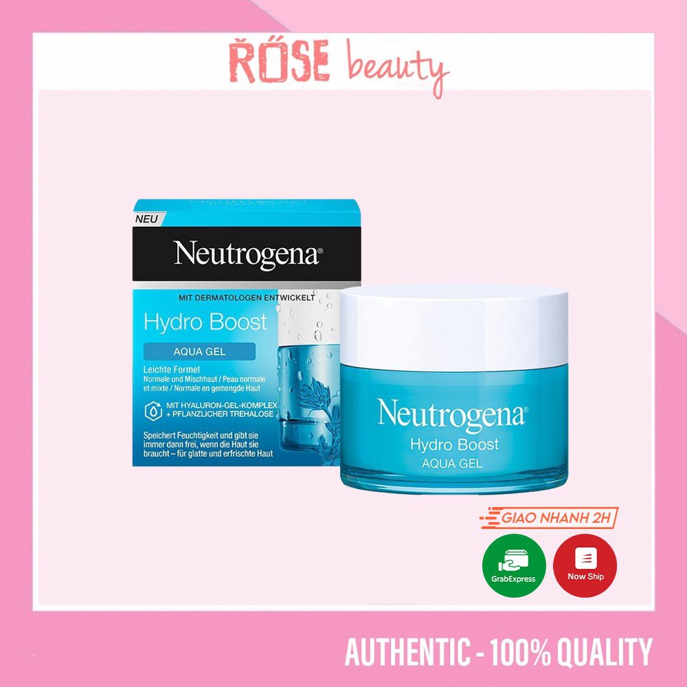 Kem dưỡng ẩm Neutrogena Hydro Boost cấp nước cho làn da khô da dầu - Rose Beauty Shop