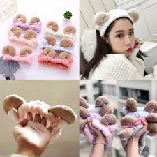 Băng Đô Hình Sừng Cừu Đáng Yêu Phong Cách Hàn Quốc
