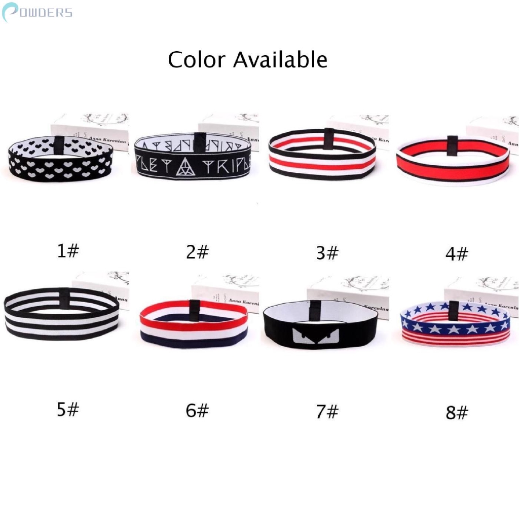 Dây buộc tóc co giãn Unisex kiểu dáng thể thao