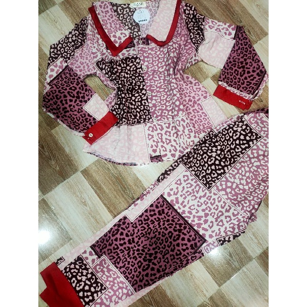 Bộ tay dài quần dài lụa Sam(hàn)