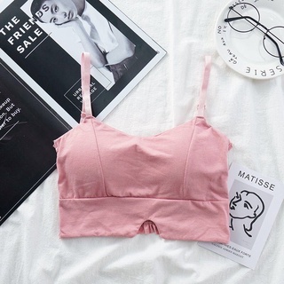 AOWEINISI Áo lót bé gái Bông 40-80kg Có thể mặc