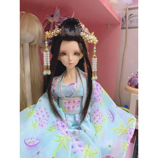 Tóc cổ trang búp bê BJD 1/3