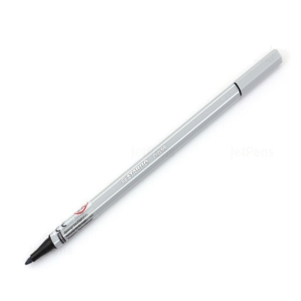 Combo 4 bút lông màu Stabilo Pen 68 Marker – 1.0mm – Grey Colors
