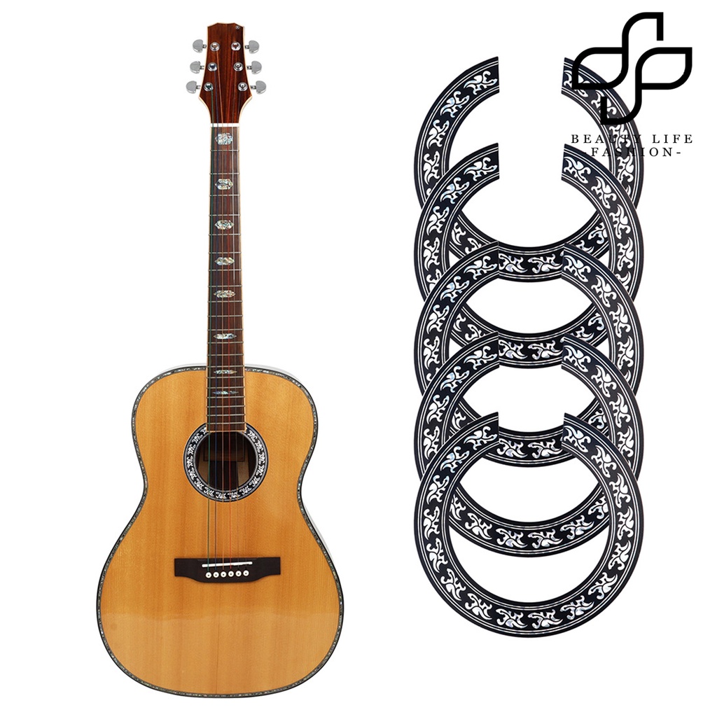 Miếng Dán Trang Trí Lỗ Đàn Guitar 39-inch