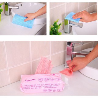 Disposable Nonwovens Cleaning Cloth Multi-purpose Extractable Dish Washing Cloth