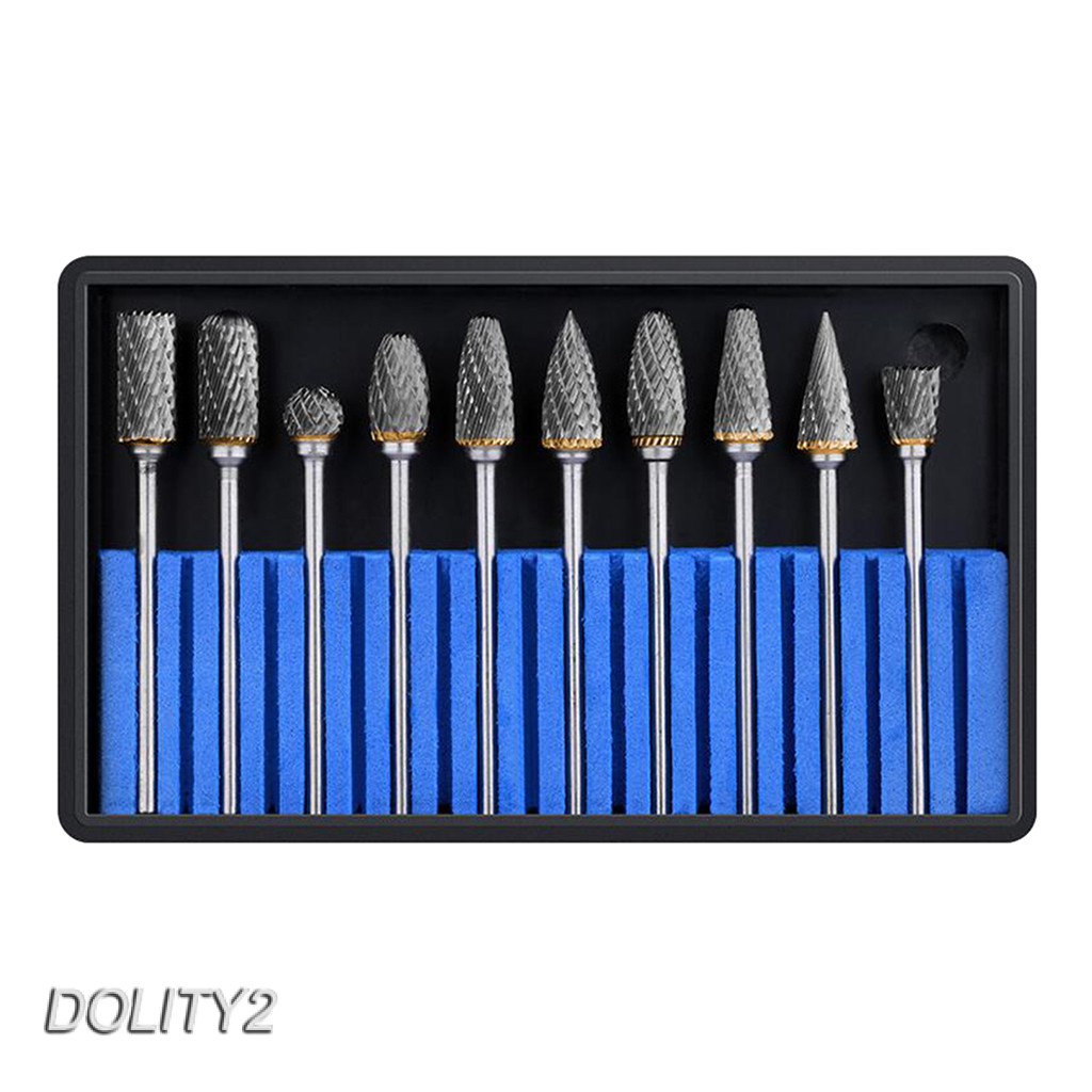 Double Slot Tungsten Carbide Burr Rotary File for Woodworking