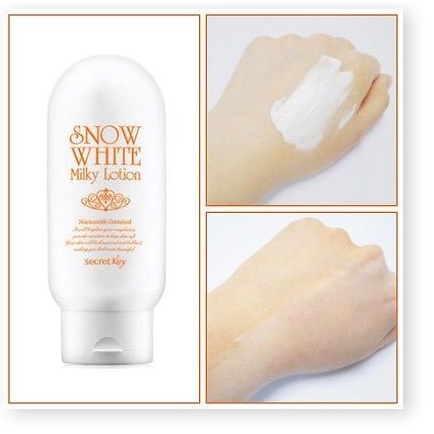 [Mã giảm giá shop] Sữa dưỡng thể dưỡng trắng Secret Key Snow White Milky Lotion 120g