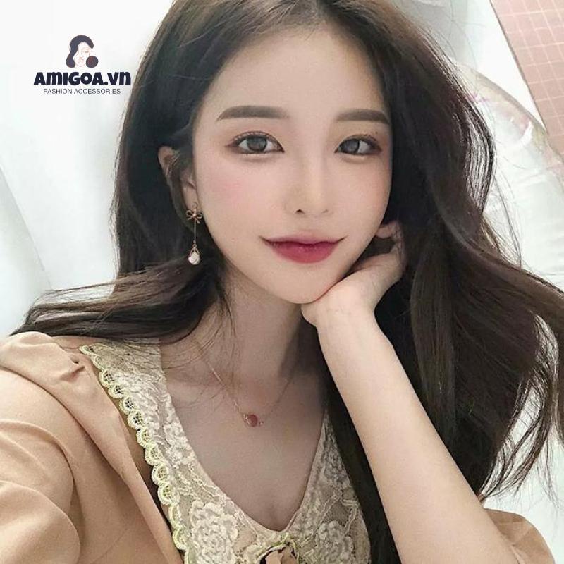 Bông Tai Tua Rua Thiết Kế Xinh Xắn Thời Trang