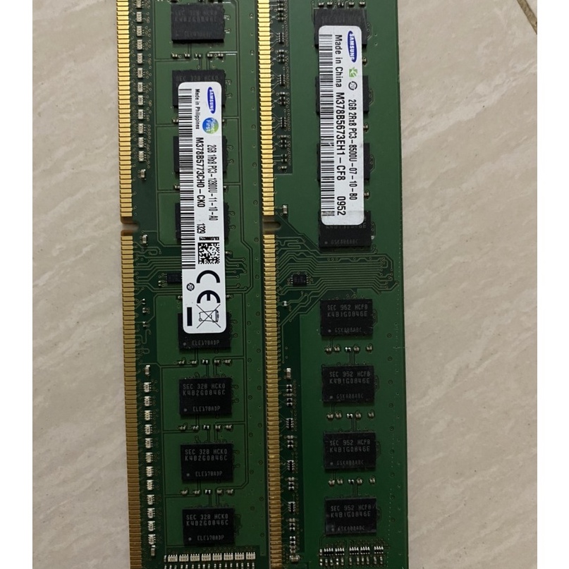 RAM máy bàn DDR3 PC3 2GB bóc máy đồng bộ BH6T
