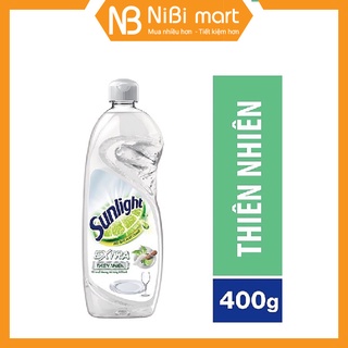 Nước rửa chén sunlight thiên nhiên chai 400ml