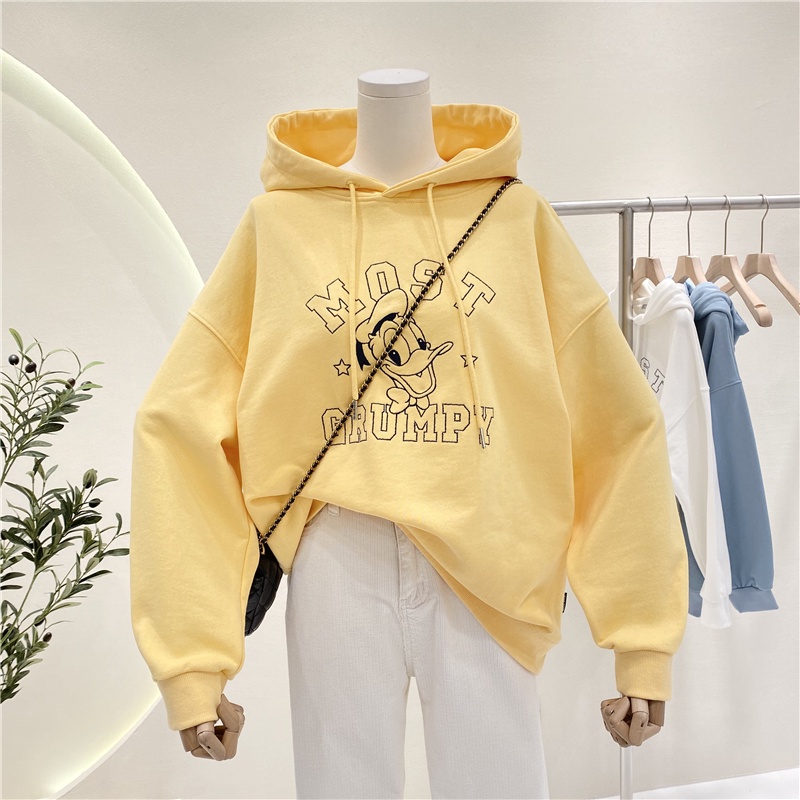 NRVP Áo Hoodie Dáng Rộng Thời Trang Hàn Quốc 2022 Dành Cho Nữ