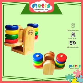 Đồ chơi gỗ cân bập bênh Winwintoys - Metis Đồ chơi cho con