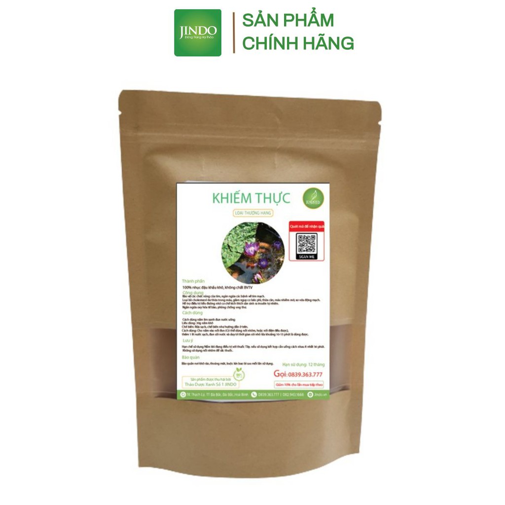 Khiếm thực khô thượng hạng JINDO 1kg