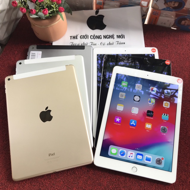 Máy Tính Bảng iPad Air 2 - 128Gb/ 64Gb/ 32Gb/ 16Gb (4G + Wifi) Zin Đẹp 99% Như Mới | BigBuy360 - bigbuy360.vn