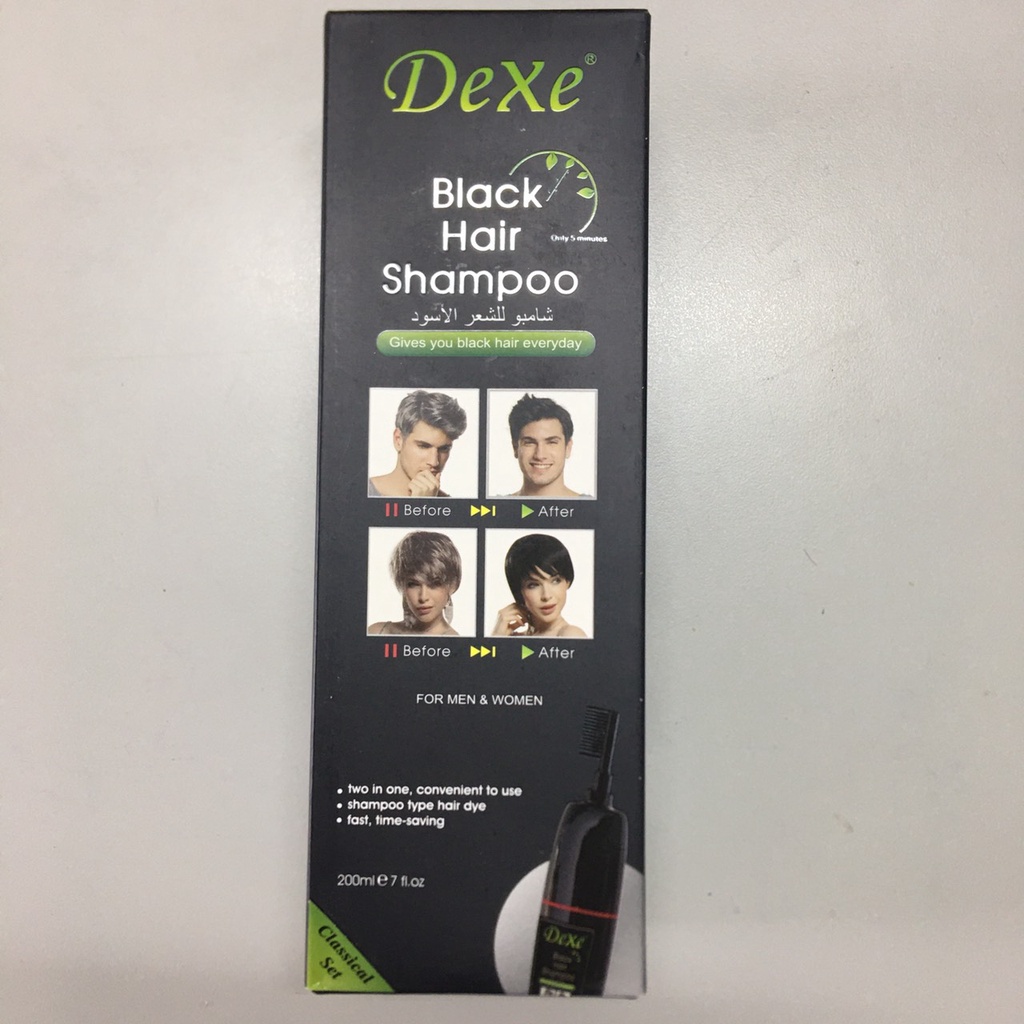 Lược nhuộm tóc thông minh DEXE, nhuộm tóc bạc thành đen (200ml)