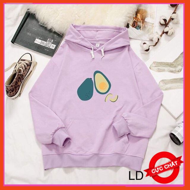 [Mã FAMAYWA2 giảm 10K đơn 50K] [Sale 50%] Áo Hoodie Quả Bo Cắt Miếng Loại A Chất Đẹp