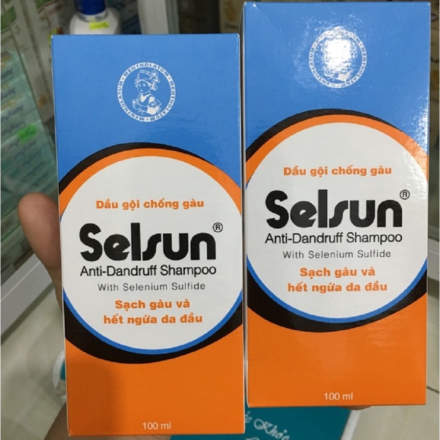 Dầu Gội Chống Gầu Selsun chai 100ml - Sạch gầu, hết ngứa