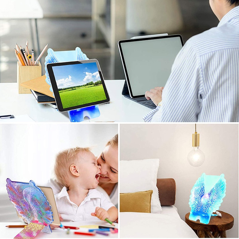 Khuôn Silicone Làm Giá Đỡ Điện Thoại Có Lỗ Sạc Tiện Dụng